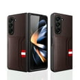 thumbnail image 1 of Wallet Case for Samsung Galaxy Z Fold 6 with Card Holder & Kickstand, Luxury PU Leather Shockproof Drop Protection Protective Phone Case Cover for Samsung Galaxy Z Fold 6 5G, Brown, 1 of 10