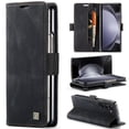 thumbnail image 1 of Wallet Case for Samsung Galaxy Z Fold 6, Premium PU Leather Card Slots Holder RFID Blocking Flip Cover with Magnetic Closure Stand Full Protection Shockproof Case for Samsung Galaxy Z Fold 6, Black, 1 of 9
