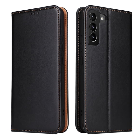 Wallet Case For Samsung S23 FE, Case Wallet-High Quality Leather Magnetic Closure Case-RFID Blocking Card Holders-Shockproof TPU Shell Folio Cover Women Men For Samsung Galaxy S23 FE, Black
