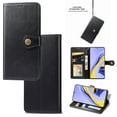 thumbnail image 1 of Wallet Case for Samsung S8 Plus Magnetic Clasp Folio Kickstand Premium Leather Case with Hand Strap, [RFID Blocking] Credit Card Slots Shockproof TPU Inner Cover for Samsung Galaxy S8 Plus, Black, 1 of 8