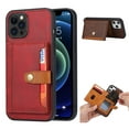 thumbnail image 1 of Wallet Case for Apple iPhone 14 Pro Max (2022), Allytech PU Leather Card Holder Back Case Scratch Resistant Stand Case for iPhone 14 Pro Max 5G, Red, 1 of 4