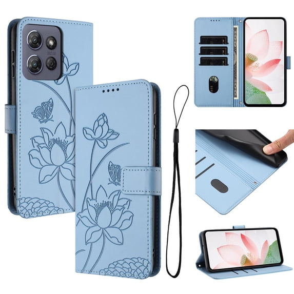 Wallet Case for Motorola Moto G Power 2025/G Power 2026 5G, Embossed ...