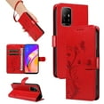 thumbnail image 1 of Wallet Case for Oppo Reno7 Lite 5G, PU Leather Kickstand with Card Slots Shockproof Flip Cover for Oppo Reno7 Lite 5G, 1 of 5