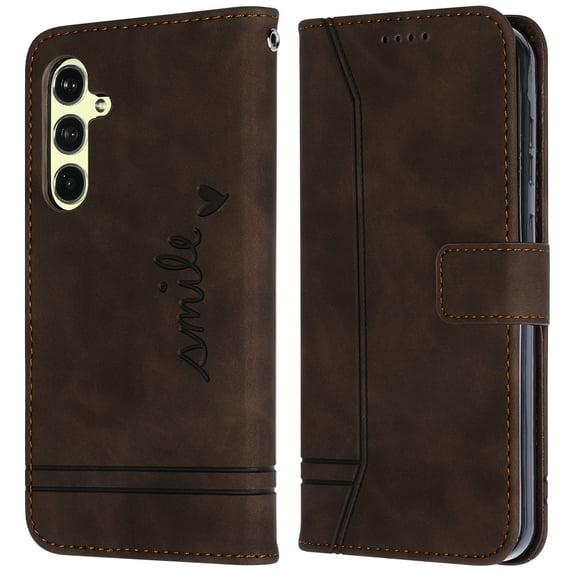 Wallet Case for Samsung Galaxy A35 5G with Card Holder Leather Flip Case with Kickstand Magnetic Full Protection