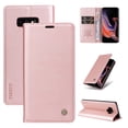 thumbnail image 1 of Wallet Case for Samsung Galaxy Note 9, Kickstand and 2 Card Slots, Shockproof and Scratch Resistant, Gold, 1 of 14