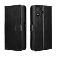 thumbnail image 1 of Wallet Case for TCL K70 SE 4G with Card Holder, PU Leather Flip Phone Case with Kickstand Magnetic Closure Wrist Strap Black, 1 of 5