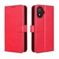 thumbnail image 1 of Wallet Case for TCL K70 SE 4G with Card Holder, PU Leather Flip Phone Case with Kickstand Magnetic Closure Wrist Strap Red, 1 of 5