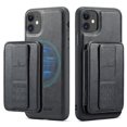 thumbnail image 1 of Wallet Case for iPhone 11, Compatible with MagSafe for Men Women, Detachable Magnetic Clasp Wallet Phone Case with Card Slots Holder RFID Blocking for iPhone 11, Black, 1 of 12