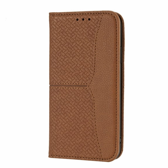 Wallet Case for iPhone 11 Pro with Card Slots Kickstand Magnet Closure Phone Cover, Shockproof Short Wrist Strap Flip Folio Case for iPhone 11 Pro 5.8 Inch,Brown