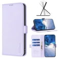 thumbnail image 1 of Wallet Case for iPhone 11 Pro, Magnetic PU Leather Kickstand Flip Cover with 3 Card Slots Holder TPU Shockproof Interior Folio Phone Case Compatible for iPhone 11 Pro, Purple, 1 of 11