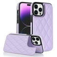 thumbnail image 1 of Wallet Case for iPhone 11 Pro Max, RFID Blocking Card Slots Holder PU Leather Fashion Back Flip Cover with Kickstand Magnetic Buttons Shockproof Case for iPhone 11 Pro Max,Purple, 1 of 8