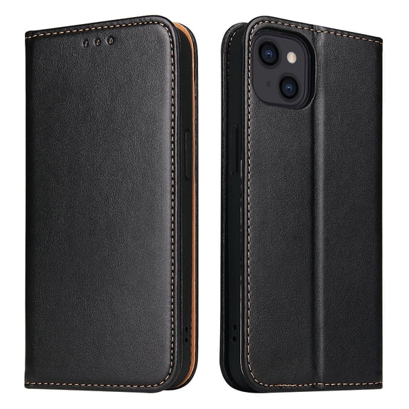 Wallet Case For iPhone 13 Mini, Case Wallet-High Quality Leather Magnetic Closure Case-RFID Blocking Card Holders-Shockproof TPU Shell Folio Cover Women Men For iPhone 13 Mini, Black