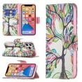thumbnail image 1 of Wallet Case for iPhone 13, PU Leather Flip Cover Folio Magnetic Closure Slim Shell Dual Layer Heavy Duty Protective Bumper Card Holder Book Case for Apple iPhone 13, Tree, 1 of 7