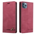 thumbnail image 1 of Wallet Case for iPhone 13 Pro, PU Leather Magnetic Closure Folio Flip Case with Kickstand Credit Card Holders Slots Shockproof TPU Inner Shell Phone Cover for iPhone 13 Pro (6.1inch),Red, 1 of 12