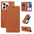 thumbnail image 1 of Wallet Case for iPhone 14 Pro Max, Business Style PU Leather Magnetic Adsorption Flip Folio Cover with Kickstand Card Slots Cash Holder Soft Silicone Shockproof Protective Case,Yellow, 1 of 8