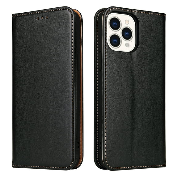 Wallet Case For iPhone 14 Pro Max,Case Wallet-High Quality Leather Magnetic Closure Case-RFID Blocking Card Holders-Shockproof TPU Shell Folio Cover Women Men For iPhone 14 Pro Max, Black
