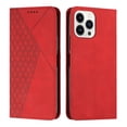 thumbnail image 1 of Wallet Case for iPhone 14 Pro Max, Skin-Feeling Strong Magnetic Premium PU Leather Flip Folio Cover with Credit Card Slots Holder Kickstand Shockproof Case for iPhone 14 Pro Max,Red, 1 of 9