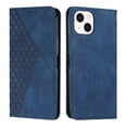 thumbnail image 1 of Wallet Case for iPhone 14, Skin-Feeling Strong Magnetic Premium PU Leather Flip Folio Cover with Credit Card Slots Holder Kickstand Shockproof Case for iPhone 14,Royalblue, 1 of 9