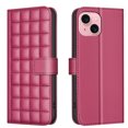 thumbnail image 1 of Wallet Case for iPhone 14 with Wrist Strap & Shoulder Strap, Multiple Card Slots Folio Purse PU Leather Stand Full Body Protection Phone Case Cover for iPhone 14, Red, 1 of 1