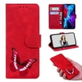 thumbnail image 1 of Wallet Case for iPhone 15 Plus, Shockproof TPU Inner Case with RFID Blocking Credit Card Holders, PU Leather Folding Book Flip Magnetic Phone Cover for iPhone 15 Plus - Red, 1 of 5