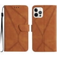 thumbnail image 1 of Wallet Case for iPhone 15 Pro, Kickstand [RFID Blocking] Card Slot Magnetic PU Leather [TPU Shockproof Interior Case] Protective Folio Cover Compatible with iPhone 15 Pro,Brown, 1 of 10