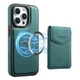 thumbnail image 1 of Wallet Case for iPhone 15 Pro, Magnetic Detachable Premium Skin-Feel PU Leather Flip Phone Case with Card Slots Holder Kickstand Shockproof Protective Case for iPhone 15 Pro, Blue, 1 of 6
