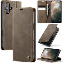 Wallet Case for iPhone 16 Plus Leather Wallet Flip Cover with Card Holder, Kickstand, Magnetic Closure, RFID Blocking TPU Shockproof Phone Case Compatible with iPhone 16 Plus