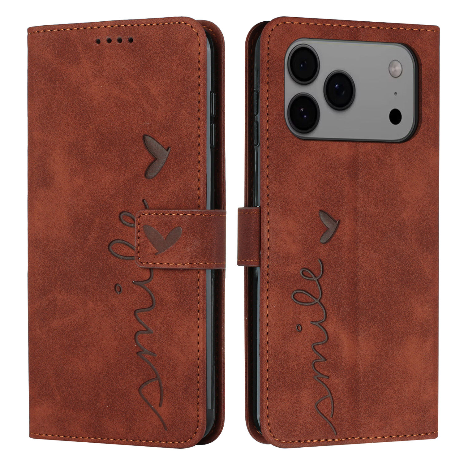 OCASE Compatible With IPhone 15 Pro Wallet Case, PU Leather
