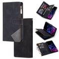 thumbnail image 1 of Wallet Case For iPhone 17 Pro Max, Premium PU Leather Flip Folio Cover RFID Blocking with 9 Card Slots, Zipper Purse Pocket, Hands-Free Kickstand, Magnetic Closure with Wrist Strap,Black, 1 of 9