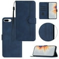 thumbnail image 1 of Wallet Case for iPhone 7 / 8/ SE 2020, Smile Design Premium Leather Credit Card Holder Wallet RFID Blocking Case with Wrist Strap Stand Magnetic Flip Cover For iPhone 7 / 8/ SE 2020, Darkblue, 1 of 10