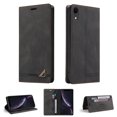 thumbnail image 1 of Wallet Case for iPhone XR Credit Card Holder,  [RFID Blocking] [Shockproof Interior Case] PU Leather Folio Kickstand Magnetic Flip Folding Cover Compatible with iPhone XR, Black, 1 of 14