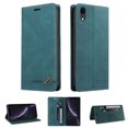 thumbnail image 1 of Wallet Case for iPhone XR Credit Card Holder,  [RFID Blocking] [Shockproof Interior Case] PU Leather Folio Kickstand Magnetic Flip Folding Cover Compatible with iPhone XR, Blue, 1 of 14