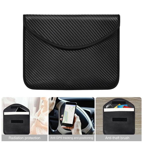 Wallet Cell Phone Solid Universal Shielding Pouch Security Signal Blocking Bag Radio Frequency Identification For Car Key