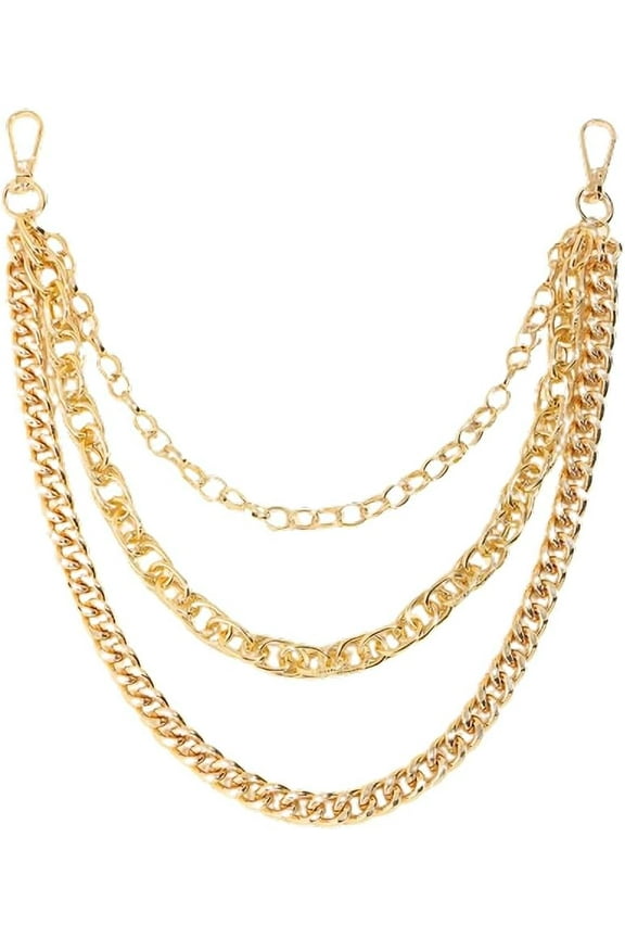 Wallet Chain Pants Chain Hip Hop Punk Jeans Chain Key Chain Goth Accessories for Women Men