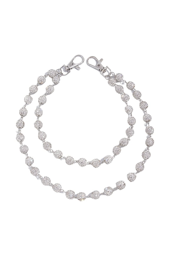 Wallet Chain Rhinestones Waist Chain Punk Trend Jeans Accessory For Women Fashion