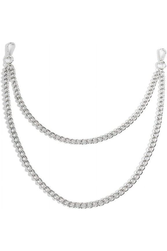 Wallet Chain Trousers Pants Chain Halloween Costumes Pocket Chain Belt Chain Jeans Chain for Key Wallet Hip-Hop Fashion Chain Silver