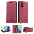thumbnail image 1 of Wallet Cover for Samsung A71 Case 4G, Credit Card Slot Stand Slim Premium PU Leather & Soft TPU Back Shockproof Flip Folio Book Magnetic Cover For Samsung Galaxy A71 4G,Red, 1 of 14