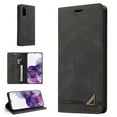 thumbnail image 1 of Wallet Cover for Samsung S20 Case, Credit Card Slot Stand Slim Premium PU Leather & Soft TPU Back Shockproof Flip Folio Book Magnetic Cover For Samsung Galaxy S20,Black, 1 of 14