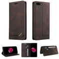 thumbnail image 1 of Wallet Cover for iPhone 8 Plus/7 Plus, Credit Card Slot Stand Slim Premium PU Leather & Soft TPU Back Shockproof Flip Folio Book Magnetic Cover For iPhone 8 Plus/7 Plus,
Brown, 1 of 14