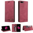 thumbnail image 1 of Wallet Cover for iPhone 8 Plus/7 Plus, Credit Card Slot Stand Slim Premium PU Leather & Soft TPU Back Shockproof Flip Folio Book Magnetic Cover For iPhone 8 Plus/7 Plus,
Red, 1 of 14