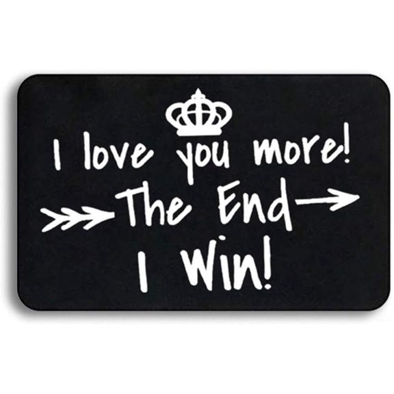 Wallet Inserts Card I Love You Then End I Win Birthday Gifts Wallet Card for Husbands Wife Boyfriend Girfriend