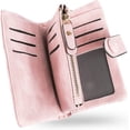 thumbnail image 1 of Wallet Ladies Short Protection Wallet Leather For Women-Soft, 1 of 5