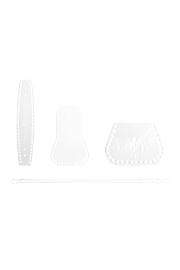 Wallet Leather Acrylic Templates, Keychains Pattern Acrylic , Clear Acrylic Templates for Leather Crafts