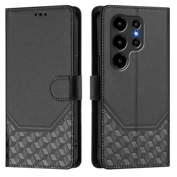 Wallet Leather Phone Case for Blackview Wave 10-Shockproof Flip Cover with Card Slots, RFID Blocking & Kickstand, Multi-Color Options.S03