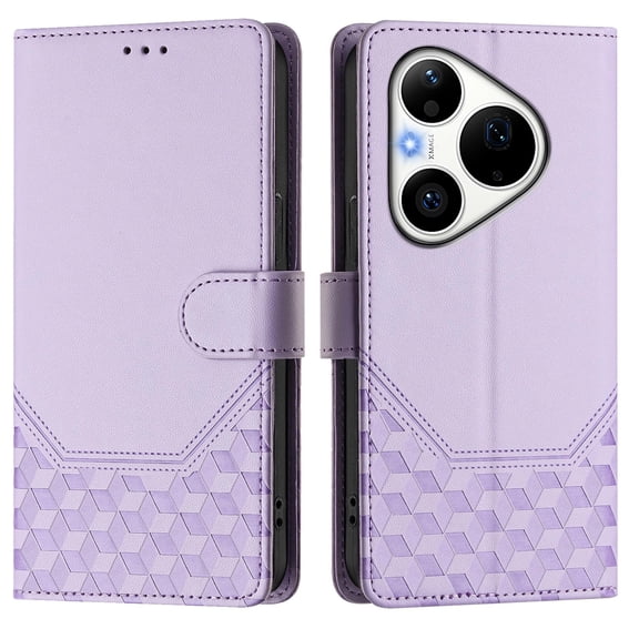 Wallet Leather Phone Case for Huawei P90 Pro-Shockproof Flip Cover with Card Slots, RFID Blocking & Kickstand, Multi-Color Options.S05