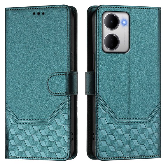 Wallet Leather Phone Case for Redmi 15A 5G International-Shockproof Flip Cover with Card Slots, RFID Blocking & Kickstand, Multi-Color Options.S04
