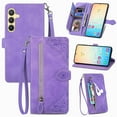 thumbnail image 1 of Wallet Multi Card Slot Flip Zipper Leather Case For Samsung Galaxy A55 A35 A25 A15 A05 A05S A14 A24 A34 A54 Phone case, 1 of 13