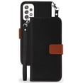 thumbnail image 1 of Wallet Phone Case for Galaxy A72 5G, Durable Folio Credit Card Slot ID Cover, View Stand [with Magnetic Closure, Wrist Strap Lanyard] for Samsung Galaxy A72 5G, 1 of 7