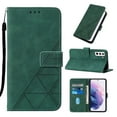 thumbnail image 1 of Wallet Phone Case for Galaxy S22 5G Cover, Allytech Detachable Wrist Strap Flip Stand Card Holder Magnetic Clasp Slim Fit Scratch Free Case for Samsung Galaxy S22 2022 (5G), Darkgreen, 1 of 4