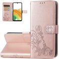 thumbnail image 1 of Wallet Phone Case for Samsung Galaxy A13 4G (Not fit 5G), PU+TPU Leather Flip Kickstand Case with Magnetic Clasp and Cash Card Slots Holder Cover for Samsung Galaxy A13 4G SYC Rose Gold, 1 of 8